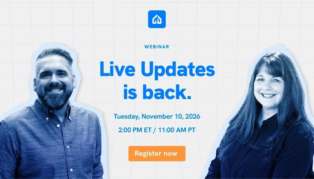 Live Updates, with your hosts Annie and Scot