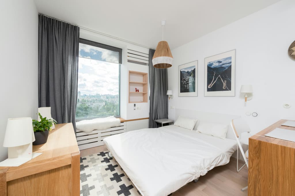 A hotel room photo for website