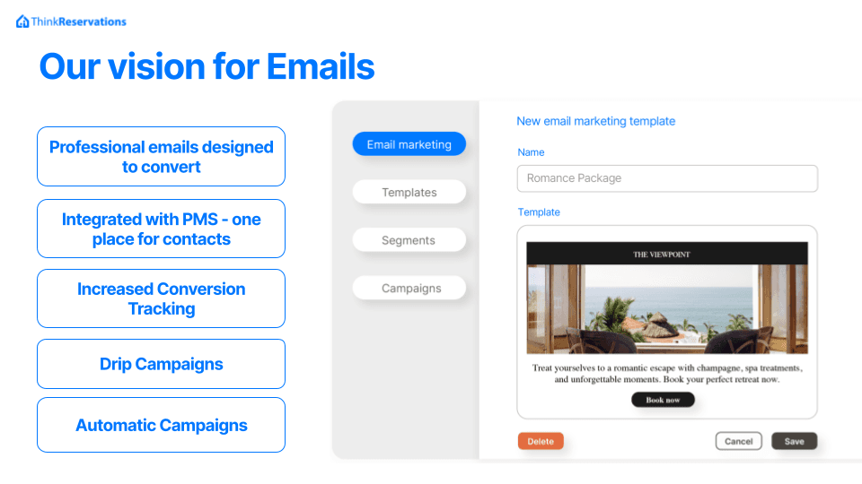 Slide from the Email Marketing webinar