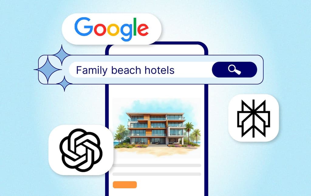 Phone screen with browser icons logo and search bar