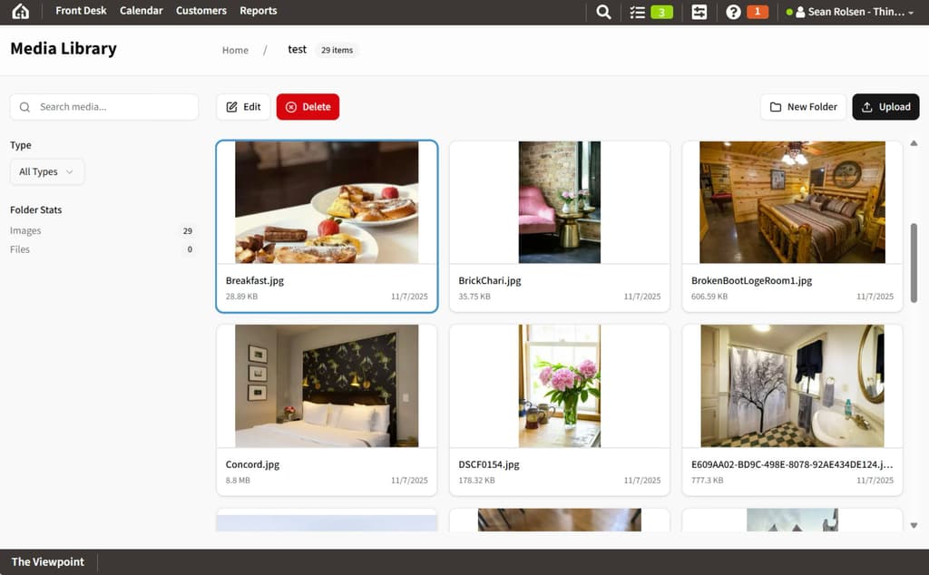 The media library is an update feature presented at ThinkGrowth